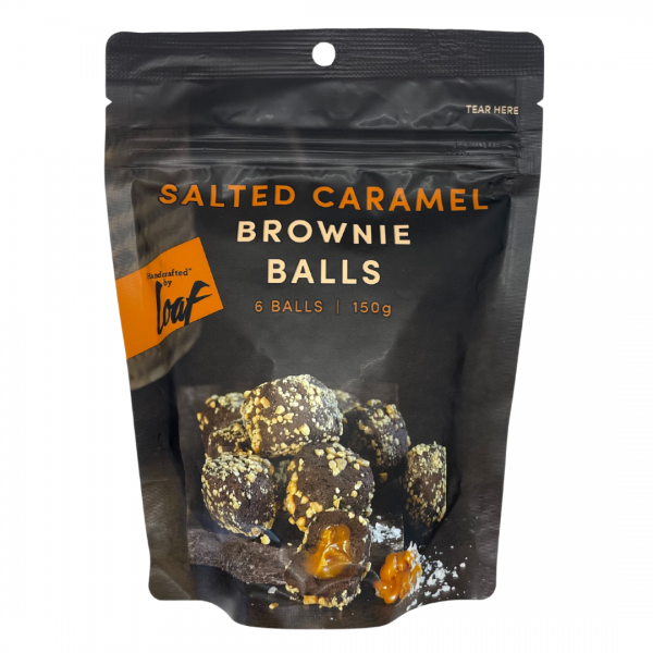 Brownie Balls - Salted Caramel