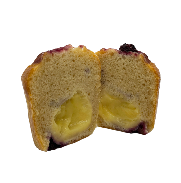 Blackberry & Custard Muffin