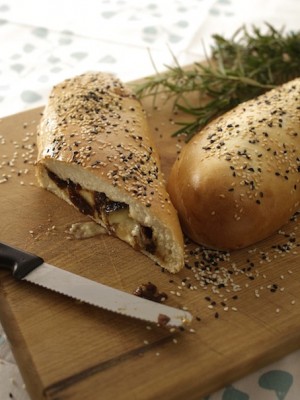 Blue Cheese, Onion Jam & Rosemary Turkish Bread