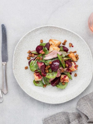 Crispy Duck Salad with Ciabatta Croutons & Beetroot - My Food Bag