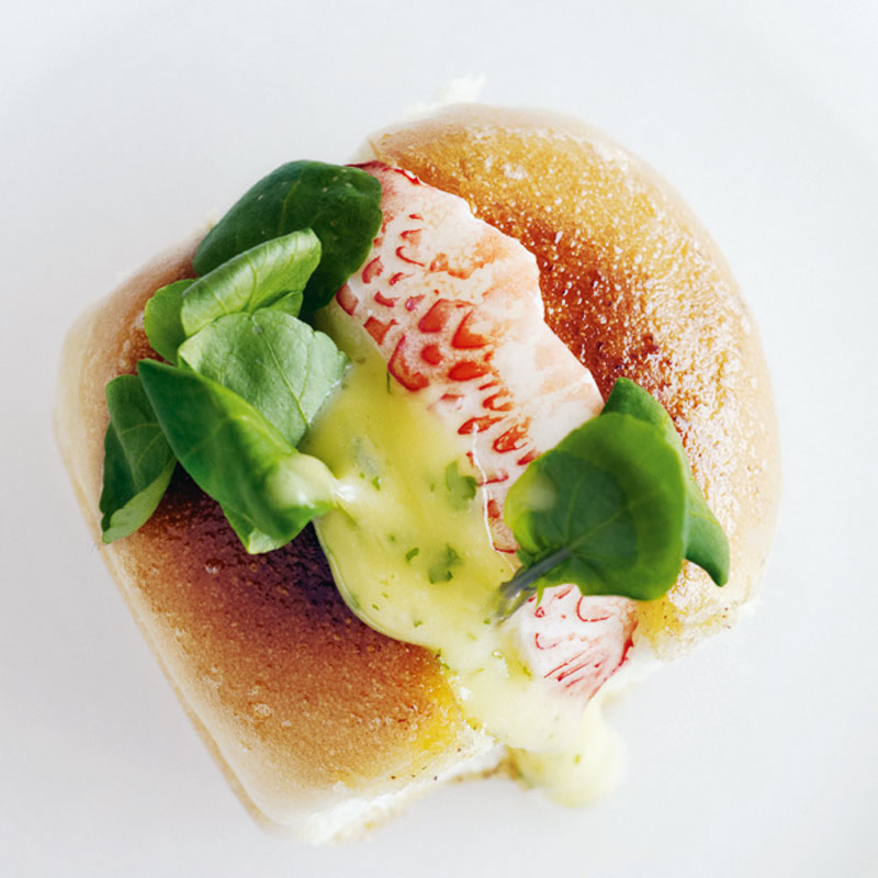 Crayfish & tarragon mayonnaise sliders
