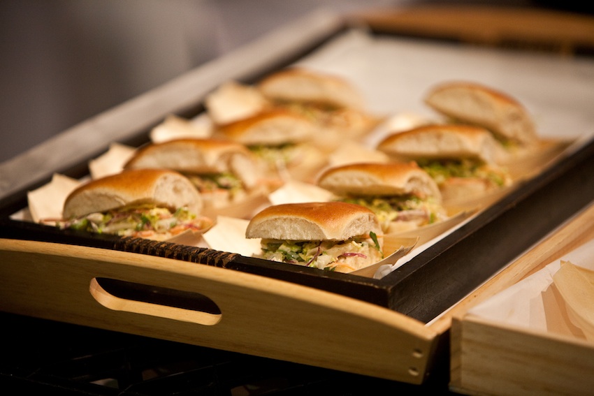 Turbot Sliders with Creamy Slaw - by Al Brown