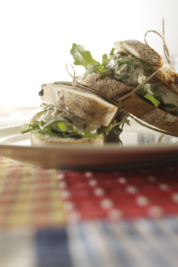 Sourdough and Roasted Chicken Sandwich