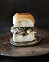 The Greek - Duck a la Greek with green olive relish