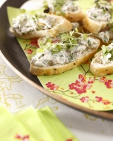 Crab Mayonnaise on Turkish Pide