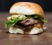 Sirloin Sliders with Kapiti Kikorangi