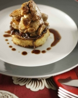 Crispy Sweetbreads  Onion Marmalade and Brioche