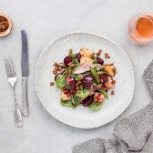 Crispy Duck Salad with Ciabatta Croutons and Glazed Beetroot - My Food Bag