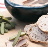 Liver parfait with pickles & sourdough